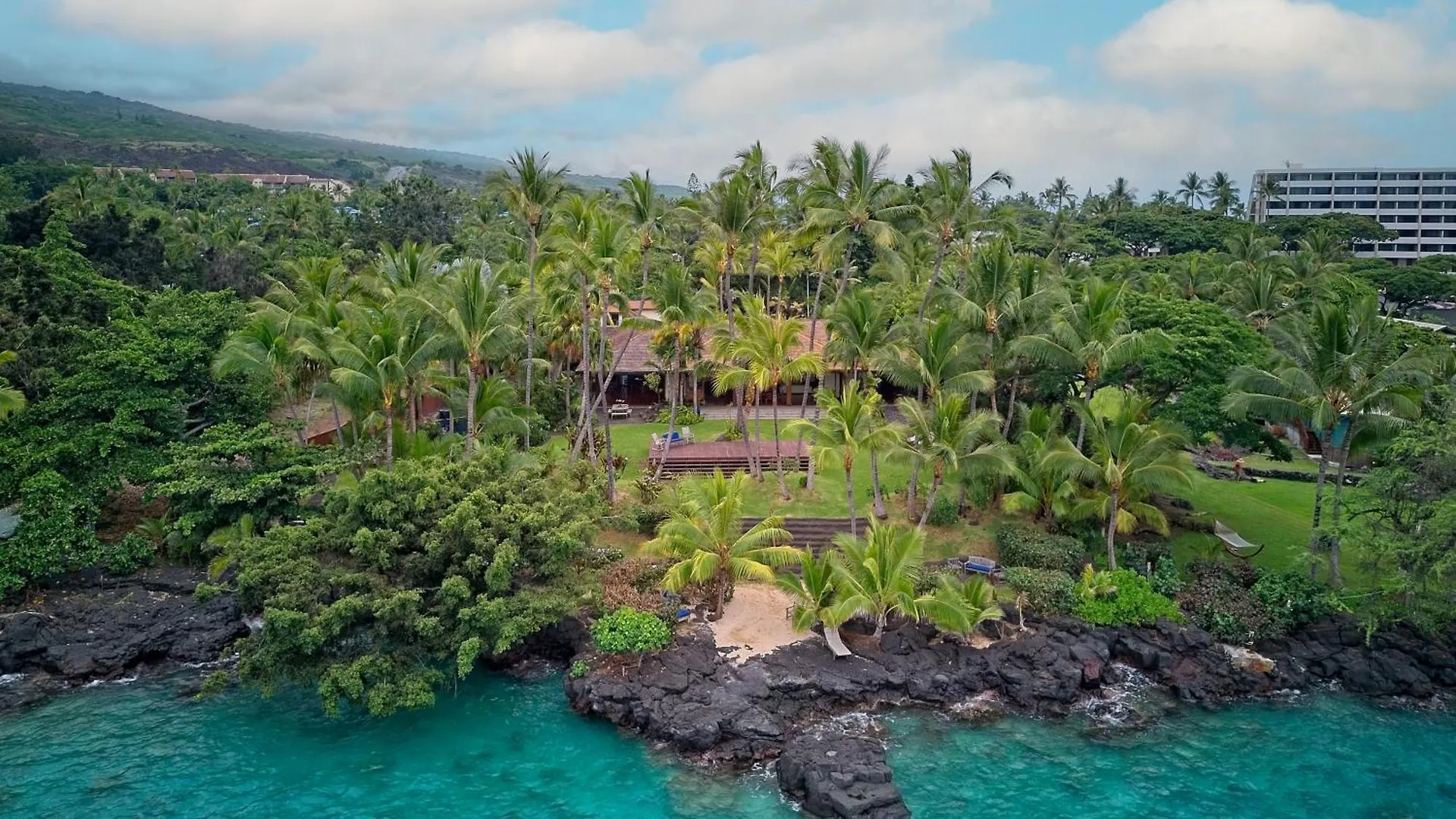 Kbm Resorts: Kona Bay House Stunning Ocean Front Estate Home Right On Keauhou Bay Kailua-Kona