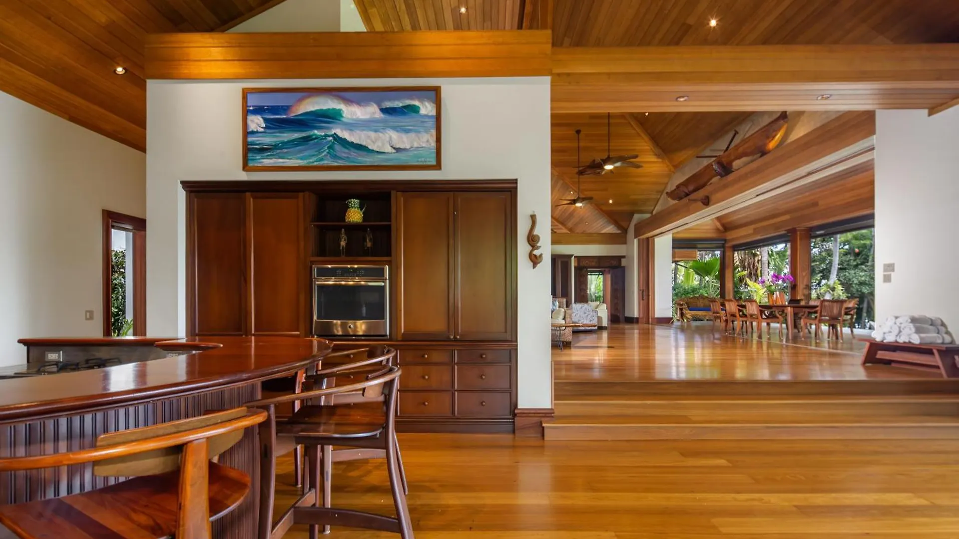 Kbm Resorts: Kona Bay House Stunning Ocean Front Estate Home Right On Keauhou Bay Kailua-Kona United States