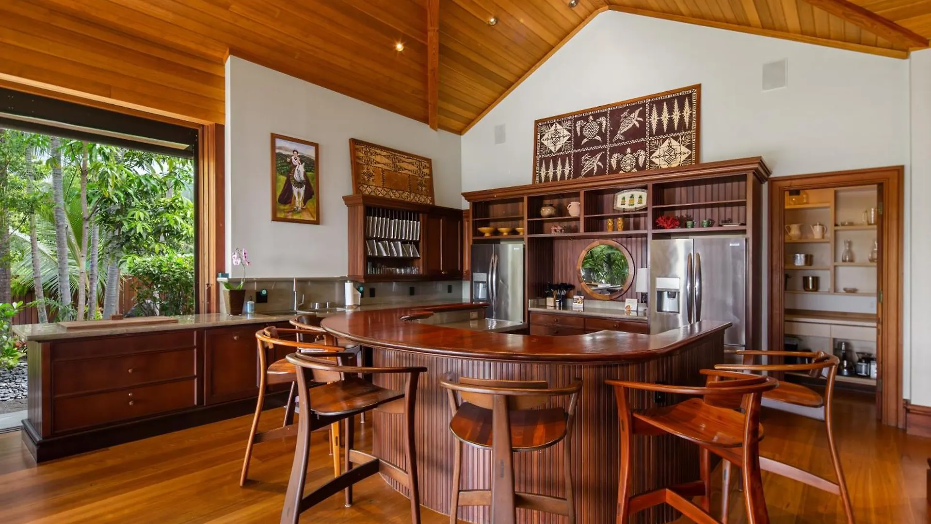 Holiday home Kbm Resorts: Kona Bay House Stunning Ocean Front Estate Home Right On Keauhou Bay Kailua-Kona