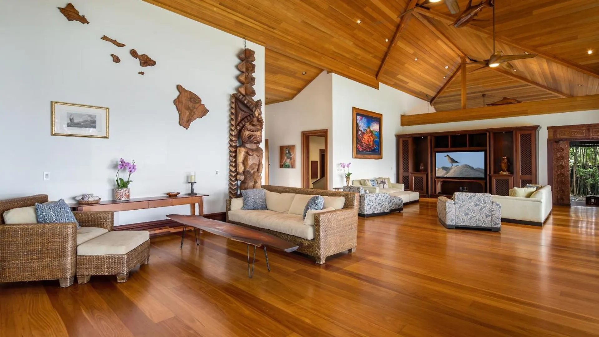 Holiday home Kbm Resorts: Kona Bay House Stunning Ocean Front Estate Home Right On Keauhou Bay Kailua-Kona