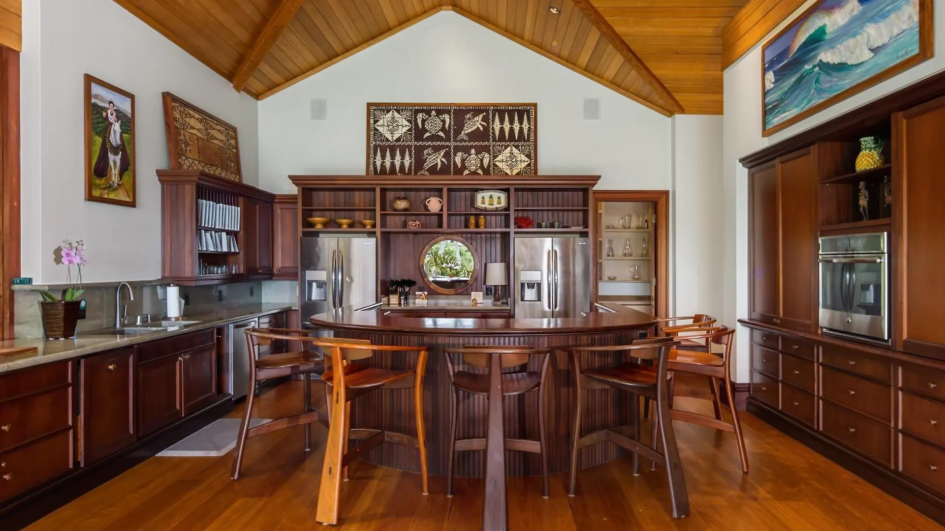 Holiday home Kbm Resorts: Kona Bay House Stunning Ocean Front Estate Home Right On Keauhou Bay Kailua-Kona United States